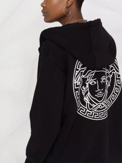 Versace hoodie à logo imprimé