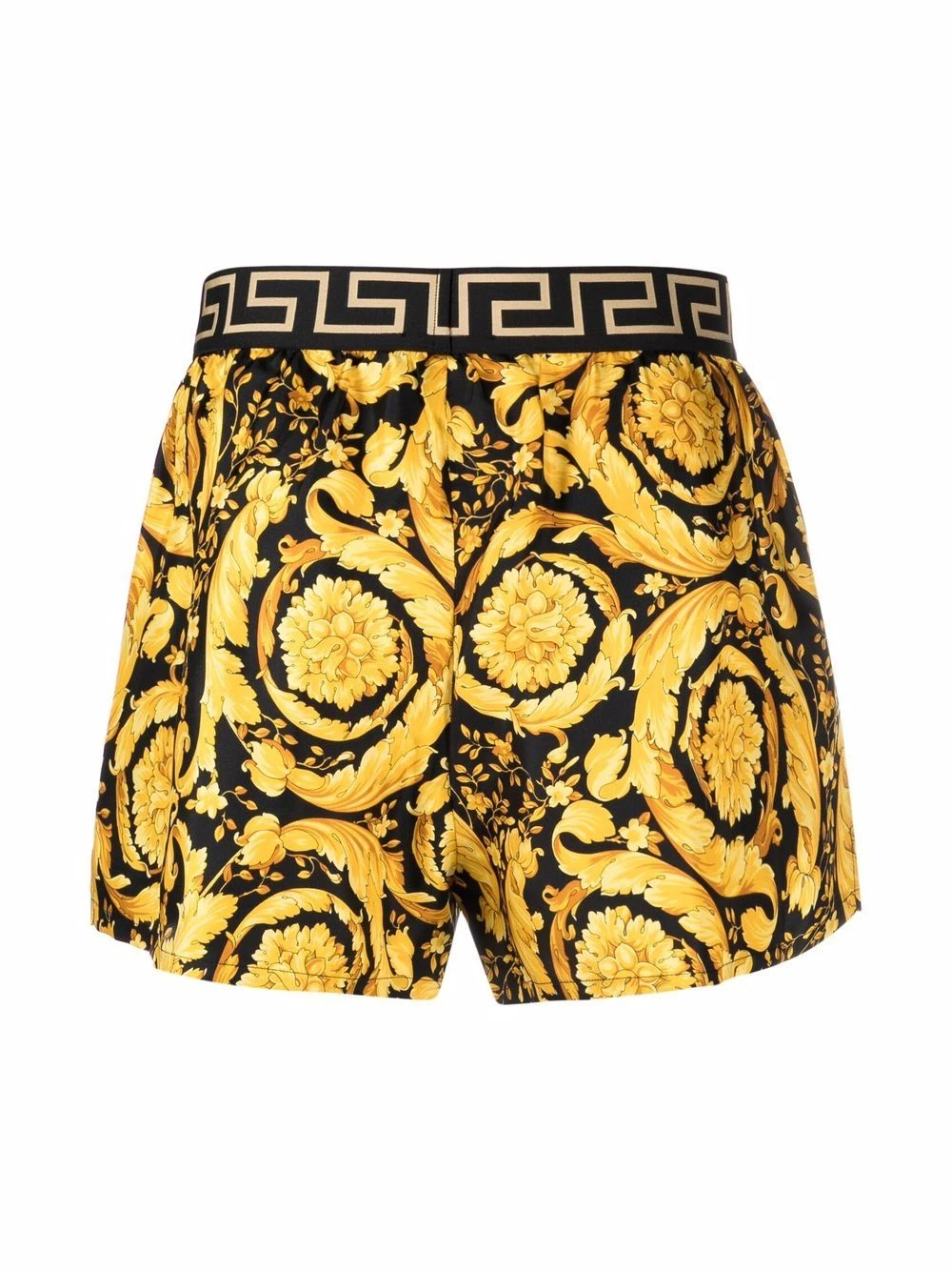 Versace Boxer à bande logo à motif baroque Qualité garantie 100% slips & boxers homme 4 Versace boxer à bande logo à motif baroque