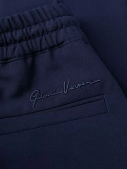Versace pantalon de jogging à lien de resserrage