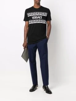 Versace pantalon de jogging à lien de resserrage