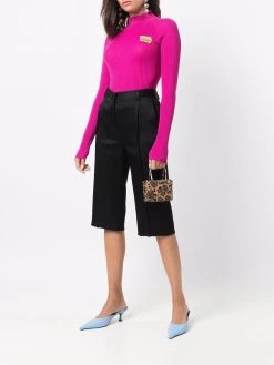 Versace pull à patch logo