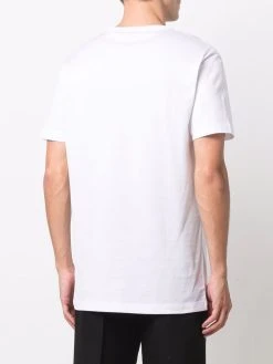 Versace t-shirt à logo brodé