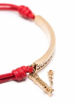 Versace bracelet à ornements en cristal