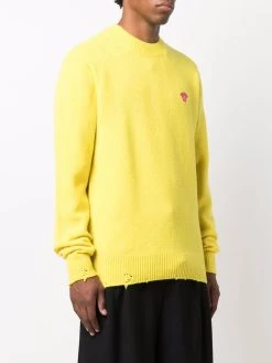 Versace pull à logo Medusa brodé