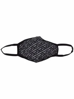 Versace masque à imprimé monogrammé