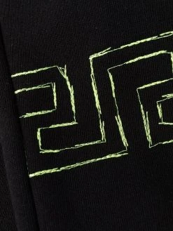 Versace pantalon de jogging à broderies Medusa