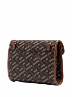 Versace pochette à bandoulière La Greca Signature