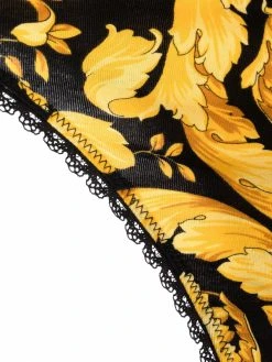 Versace string à imprimé Barocco