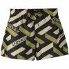 Versace short de bain à imprimé graphique