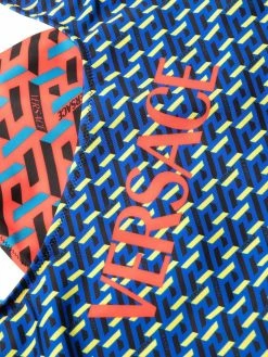 Versace maillot de bain à imprimé géométrique