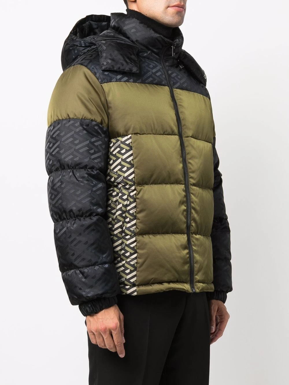 Petit Prix Versace Doudoune à motif monogrammé doudounes & vestes matelassées homme 5 Versace doudoune à motif monogrammé