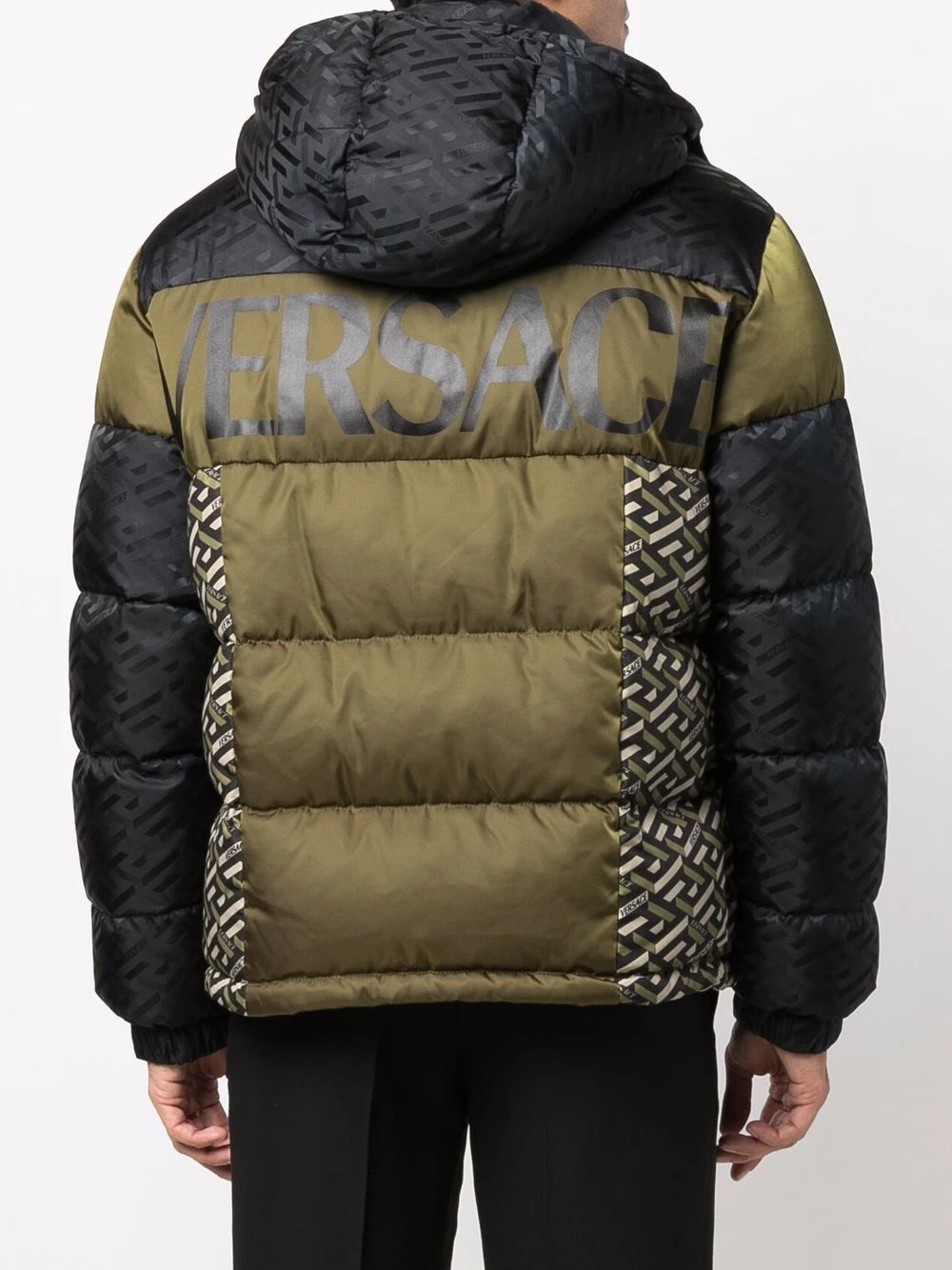 Petit Prix Versace Doudoune à motif monogrammé doudounes & vestes matelassées homme 6 Versace doudoune à motif monogrammé