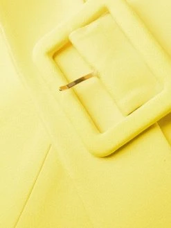 Versace robe évasée à taille ceinturée