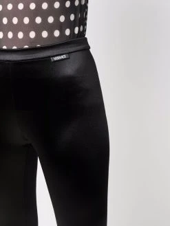 Versace legging à patch logo