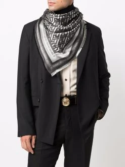 Versace écharpe à imprimé Greca