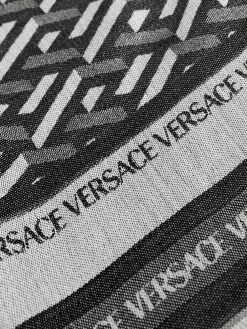Versace écharpe à imprimé Greca