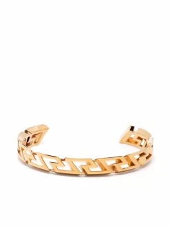 Versace bracelet torque à détail Greca