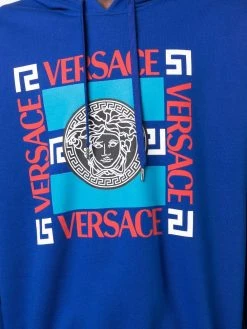 Versace hoodie Medusa à motif imprimé