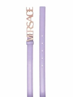 Versace ceinture à plaque logo