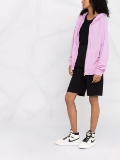 Versace hoodie zippé à imprimé Greca