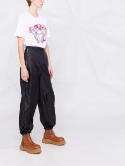 Versace t-shirt Medusa à ornements strassés