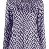 Versace Prix Sympa Chemise à imprimé La Greca chemises femme 2 Versace chemise à imprimé La Greca