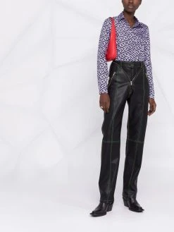 Versace chemise à imprimé La Greca