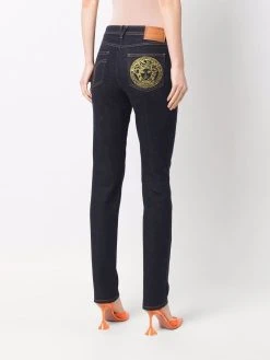 Versace jean skinny à logo Medusa Head