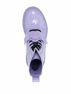 Versace bottines à plaque Medusa