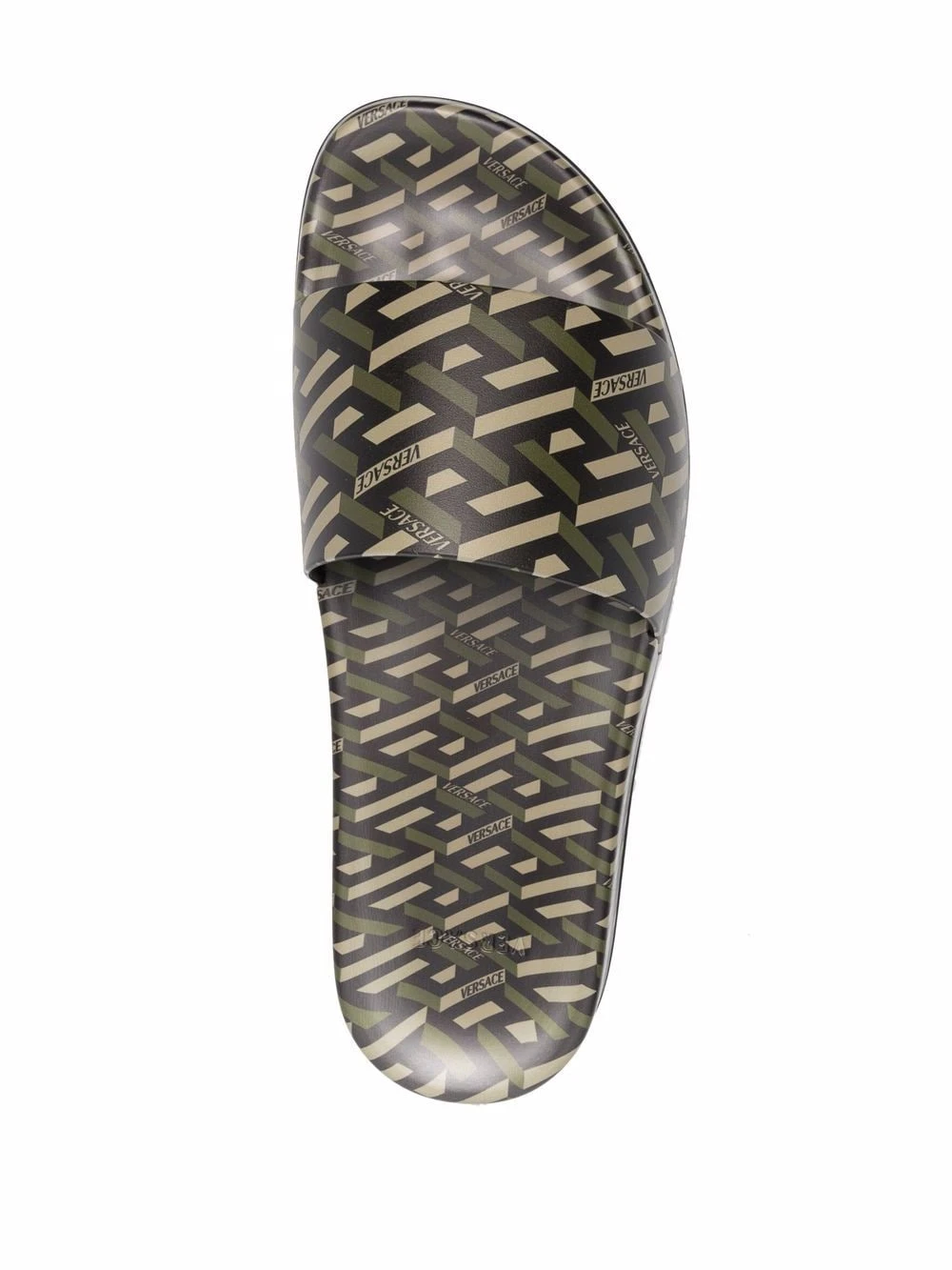 Versace Prix Discount Claquettes à imprimé Greca tongs & claquettes homme 6 Versace claquettes à imprimé Greca