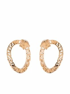 Versace créoles à motif Medusa