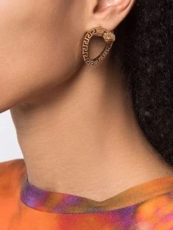 Versace créoles à motif Medusa