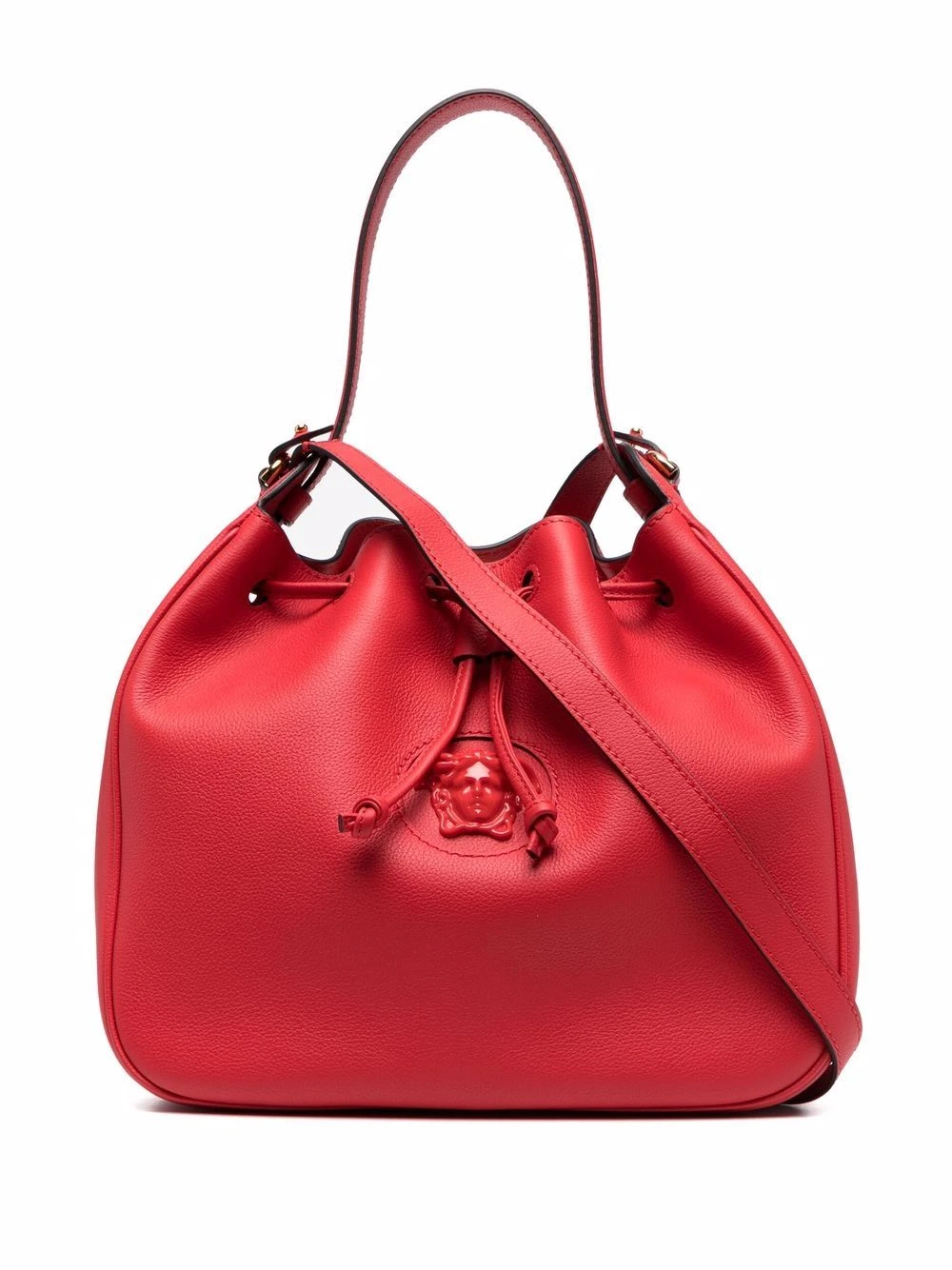 Versace Prix Raisonnable Sac seau à plaque Medusa sacs seau femme 9 Versace sac seau à plaque Medusa