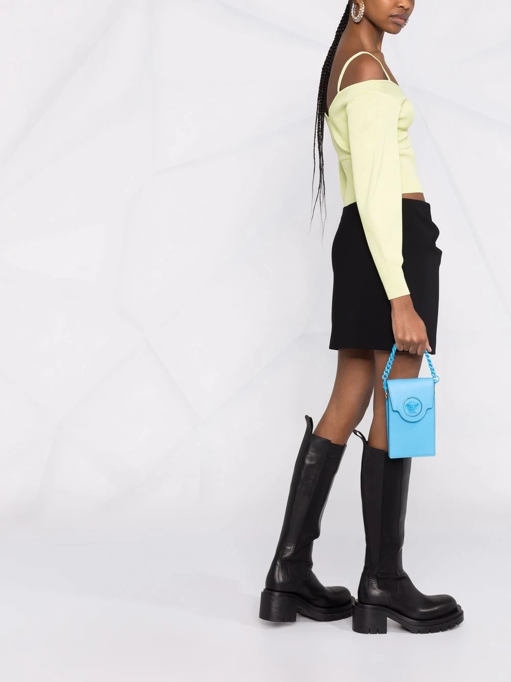 Versace Se Vend Bas Prix Mini sac La Medusa mini sacs femme 4 Versace mini sac La Medusa