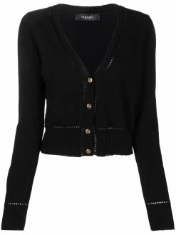 Versace cardigan à col v