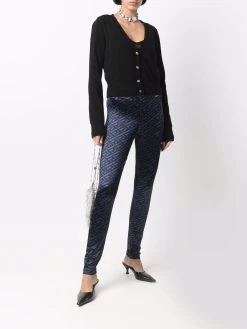 Versace cardigan à col v