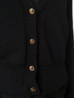 Versace cardigan à col v