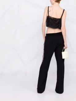 En promotion Versace Pantalon de jogging à bandes Greca pantalons de survêtement femme 13 Versace pantalon de jogging à bandes Greca