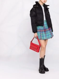 Versace doudoune à logo imprimé