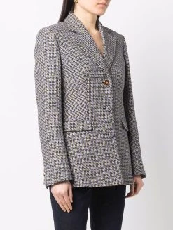 En Remise Versace Blazer à plaque Medusa blazers femme 9 Versace blazer à plaque Medusa