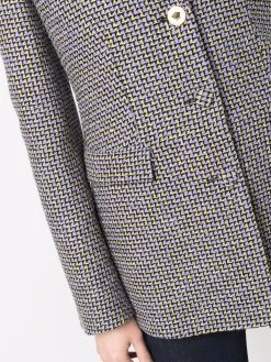 En Remise Versace Blazer à plaque Medusa blazers femme 11 Versace blazer à plaque Medusa