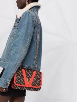 Versace sac à bandoulière à motif Greca