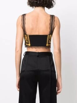 Versace brassière à imprimé Barocco