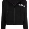 Prix Discount Versace Hoodie à imprimé Greca hoodies femme 2 Versace hoodie à imprimé Greca