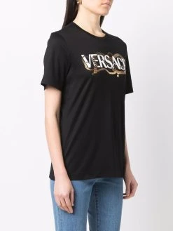 Versace Prix Légers T shirt à logo imprimé t-shirts & jerseys femme 9 Versace t-shirt à logo imprimé
