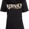Versace t-shirt à logo imprimé