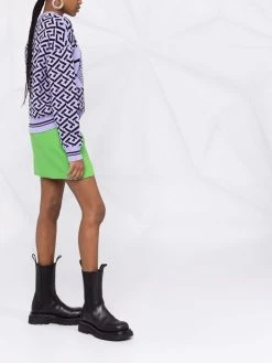 Versace Qualité Fiable Pull La Greca Medusa en maille pulls femme 11 Versace pull La Greca Medusa en maille