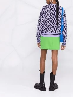 Versace Qualité Fiable Pull La Greca Medusa en maille pulls femme 13 Versace pull La Greca Medusa en maille