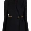 Versace blazer à taille à chaîne