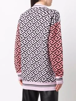 Versace cardigan à motif La Greca